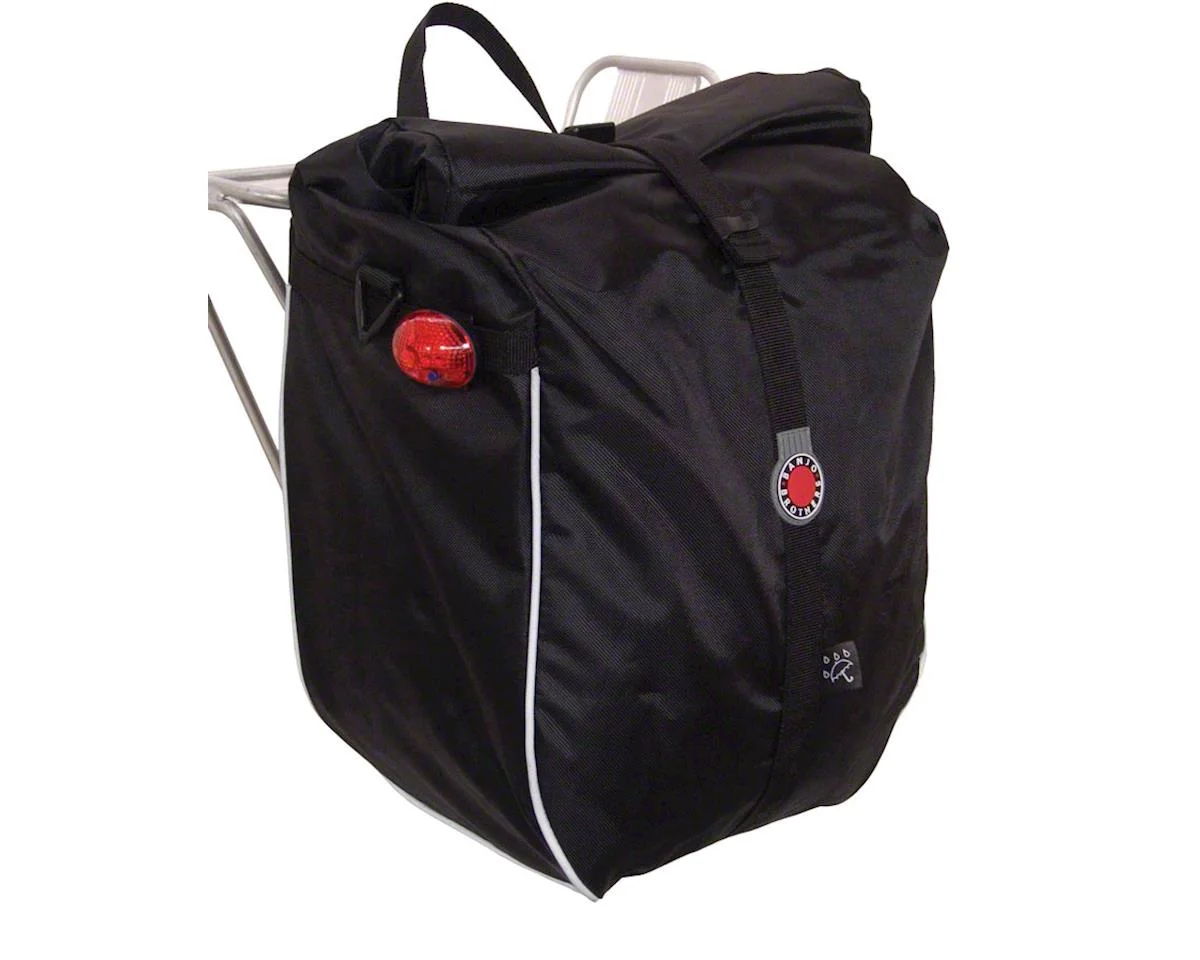 Banjo Brothers Waterproof Pannier (Black) (16.4L)